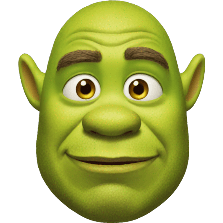 shrek with makeup emoji