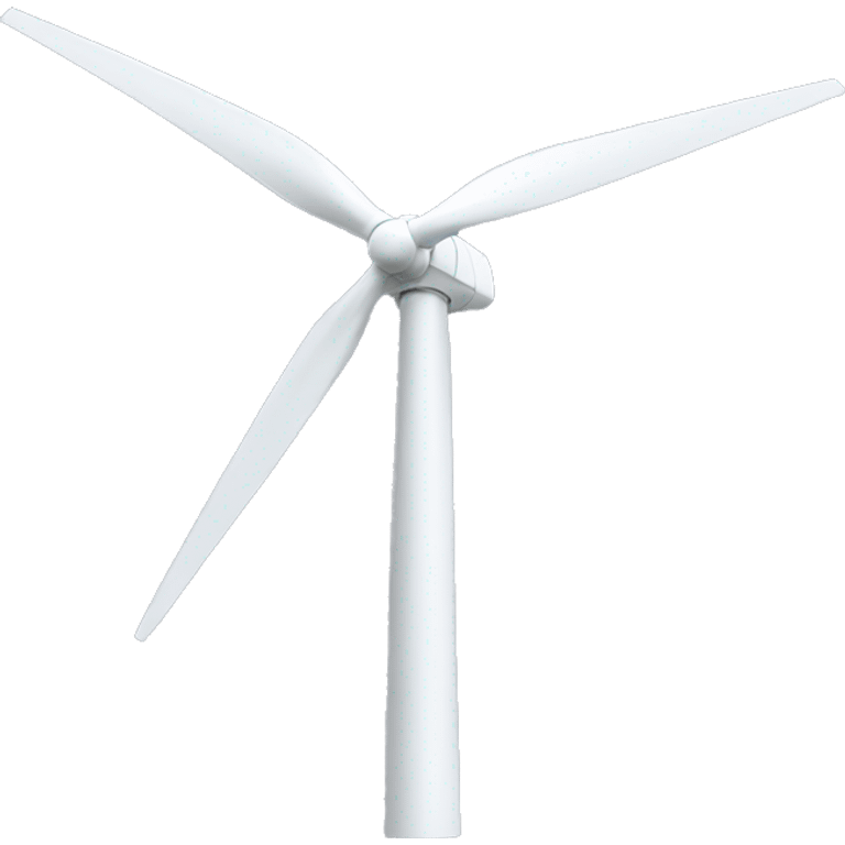 Wind turbine emoji