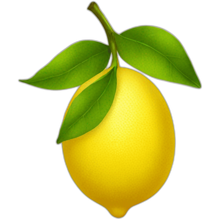 lemon emoji