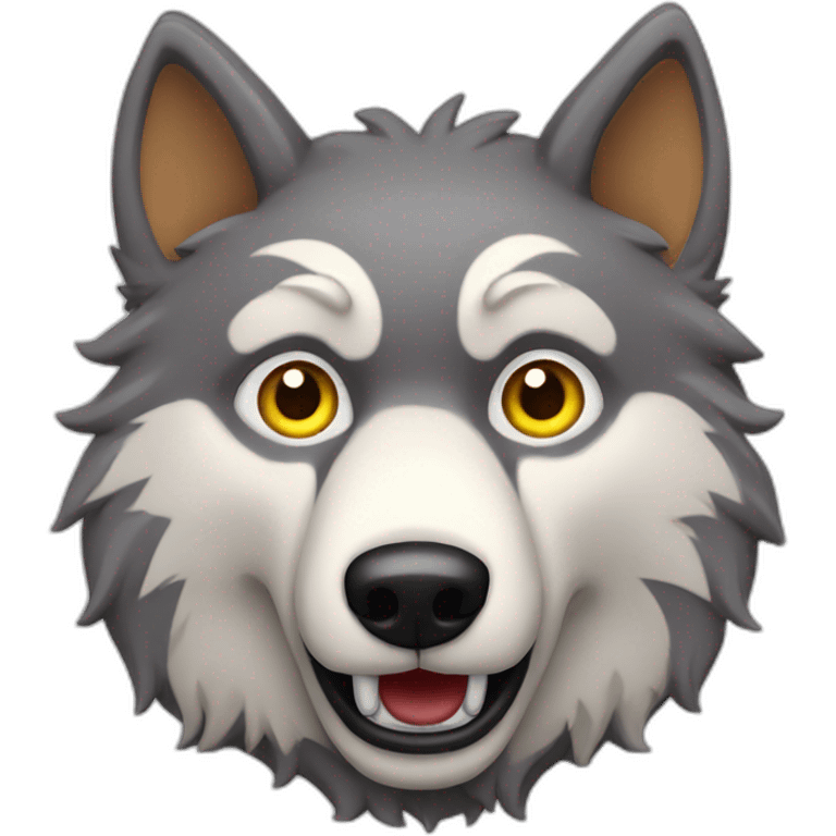 Mr Wolf for an arcade emoji