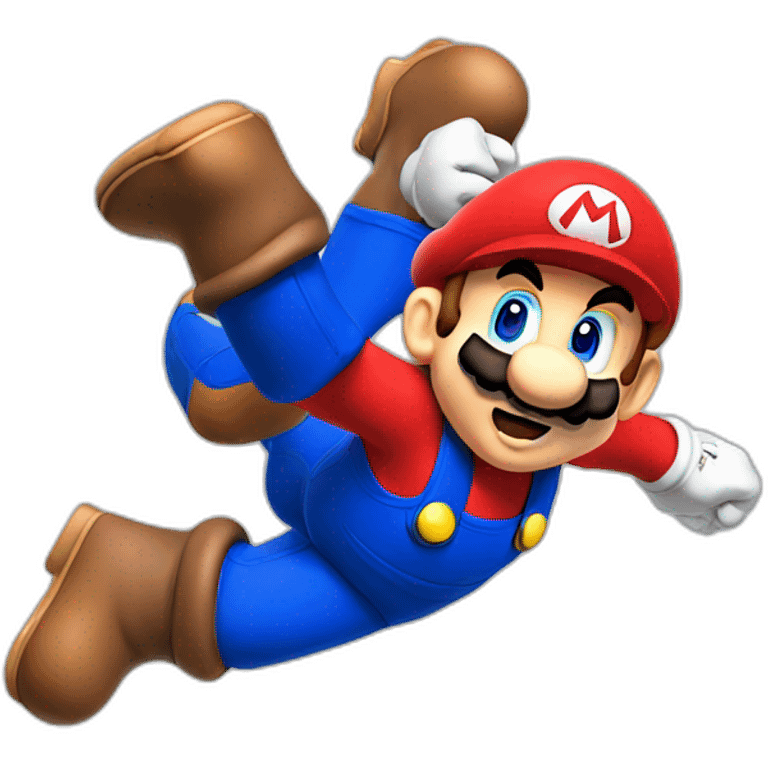 mario jumping emoji