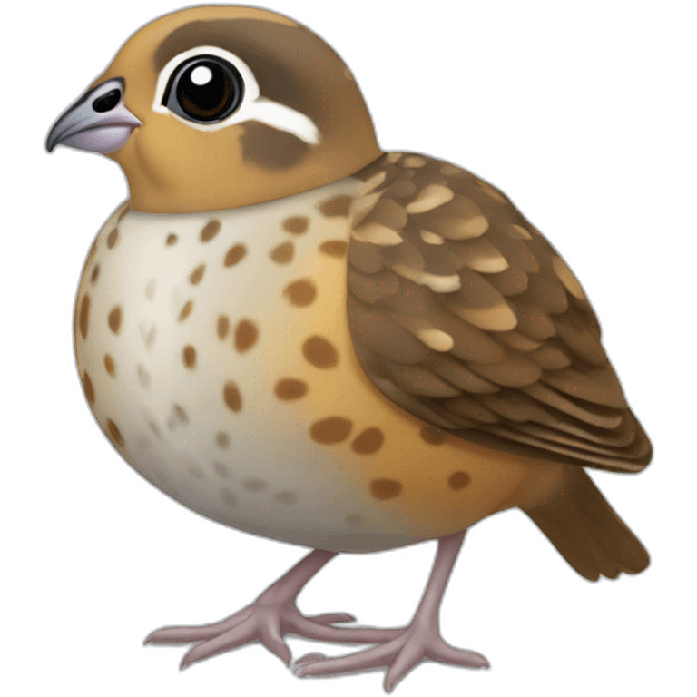 two button quail emoji