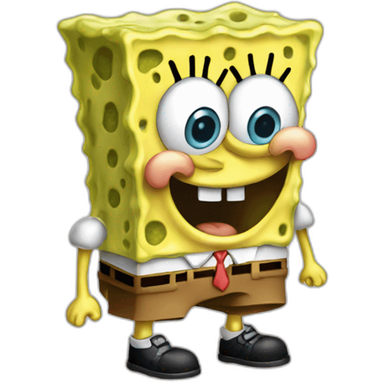 Sick spongebob emoji