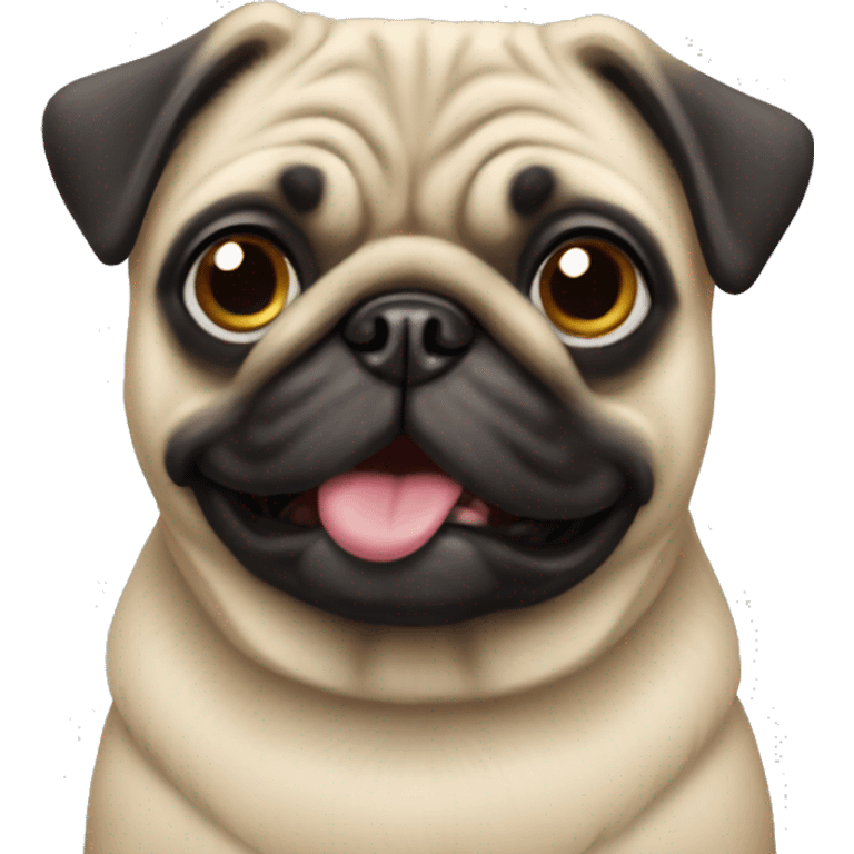 Pug dog emoji