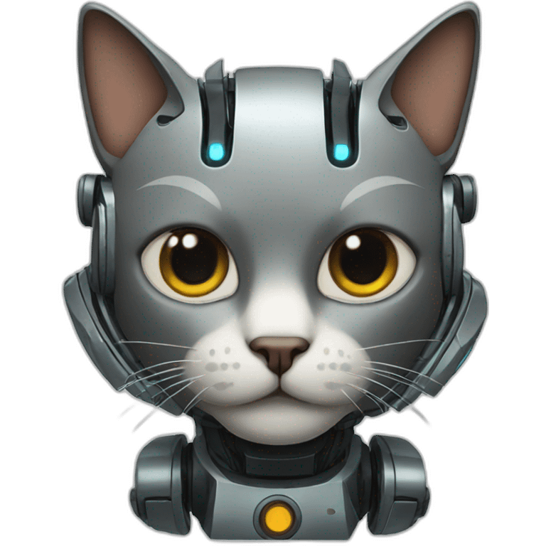 cat robot emoji