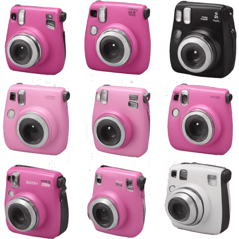 pink instax emoji