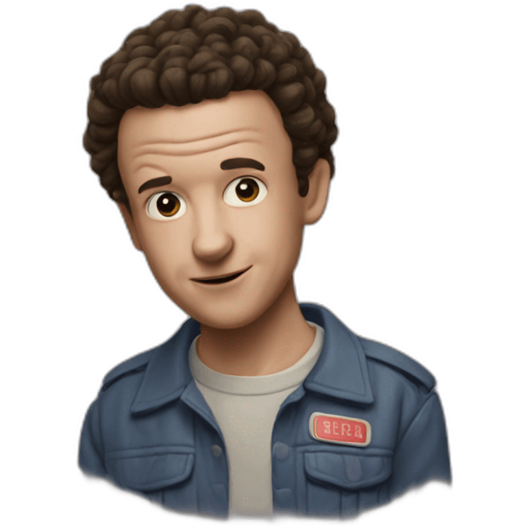 Eleven from Strangers things emoji