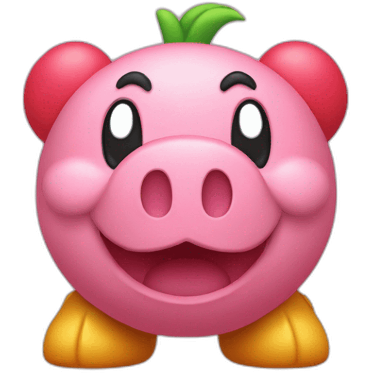 kirby sur bowser emoji