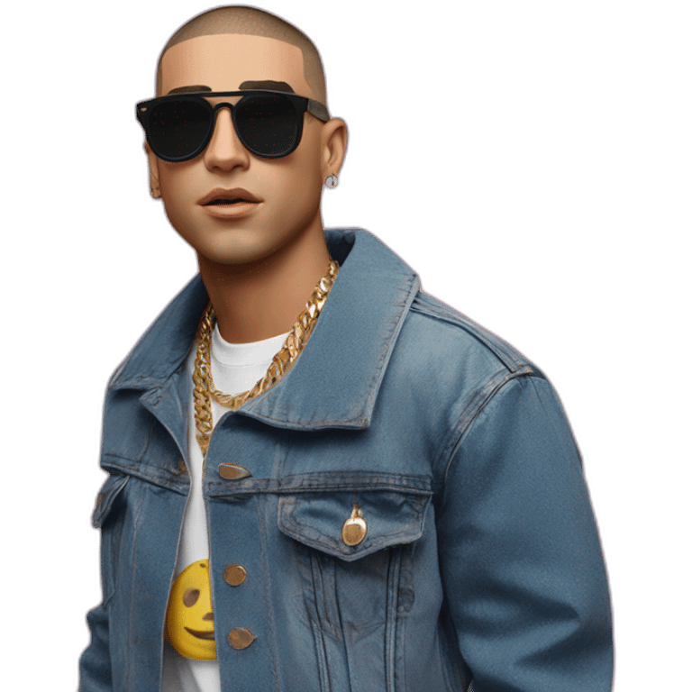 vmas bad bunny 2023 pelo negro emoji