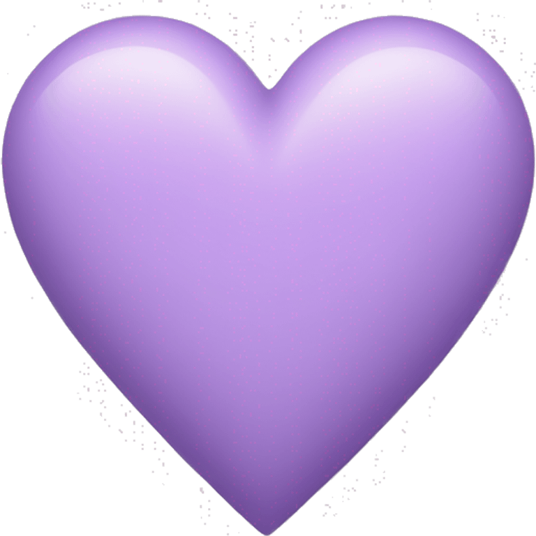 pastel purple heart emoji