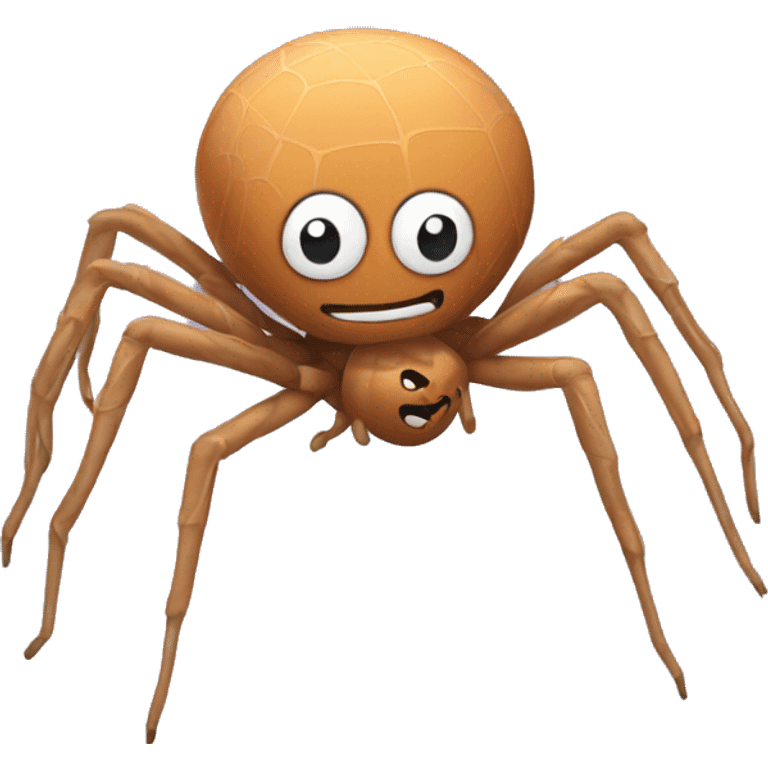 Spider wearing shoes emoji