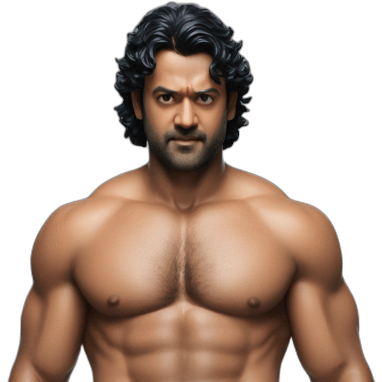 Prabhas sixpack emoji  emoji