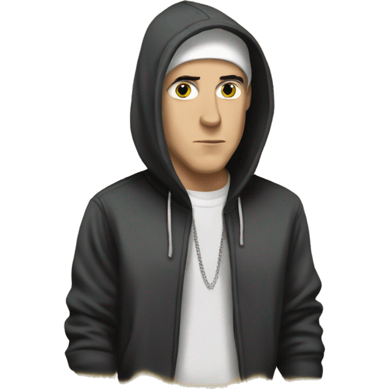 eminem with hood emoji