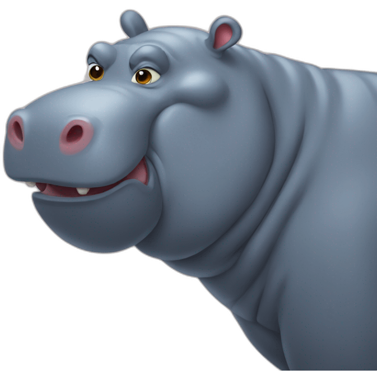 commputing hippo emoji