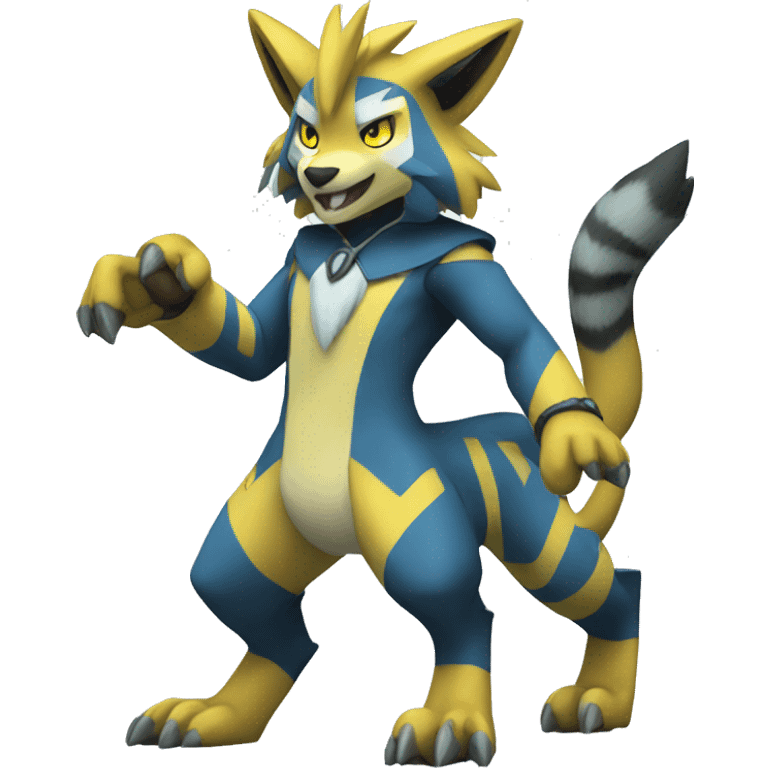 Zeraora full body emoji