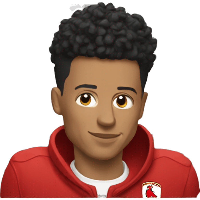 Mahomes playing chess emoji