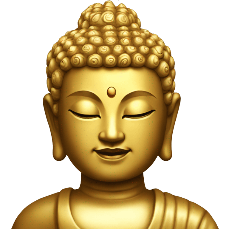 Golden Buddha  emoji