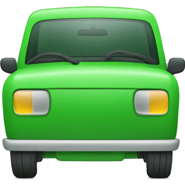 Green car emoji