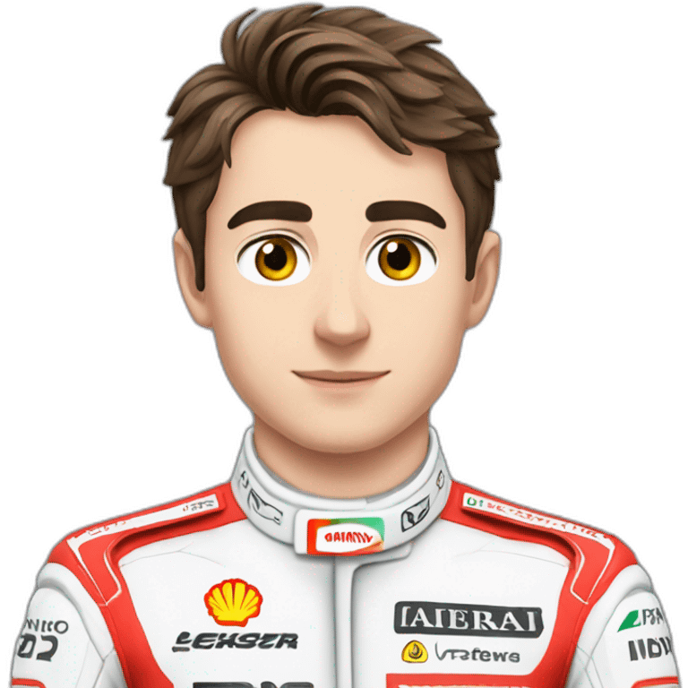 Formula one charles leclerc emoji