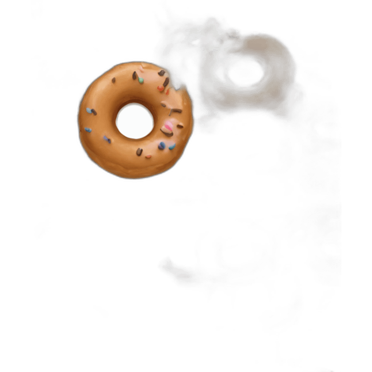 Oreo-donut emoji