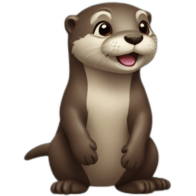 otter-happy emoji