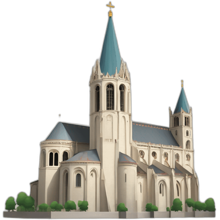 basilique de Fourvière Lyon emoji