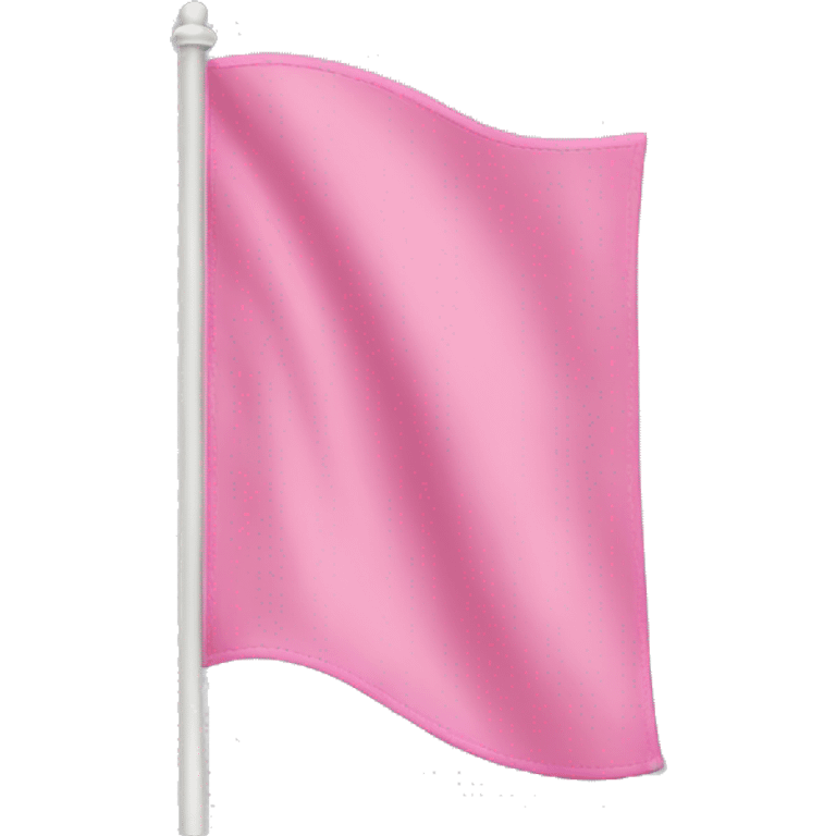 Pink flag emoji