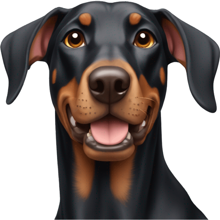 Doberman emoji