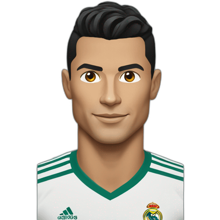 Cristiano Ronaldo realistic emoji