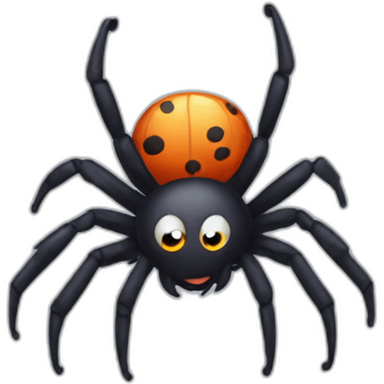 Cute spider emoji