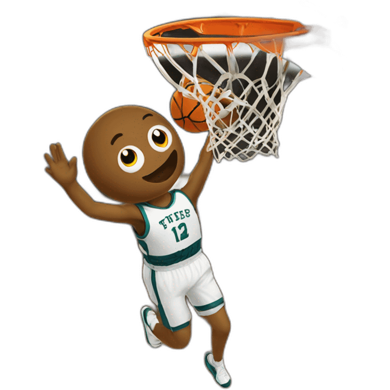 dunk basketball emoji