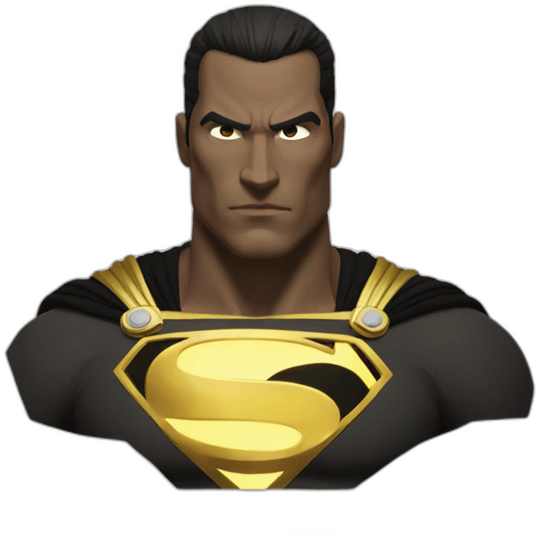 black Adam emoji