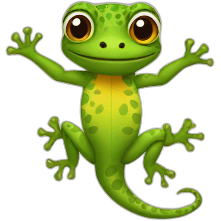 Gecko léopard emoji