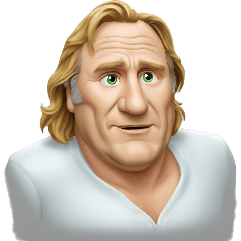 Gérard Depardieu en glace emoji