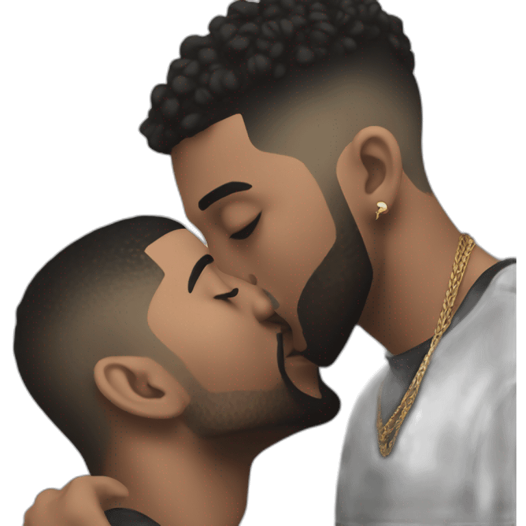 drake kissing 21 savage emoji