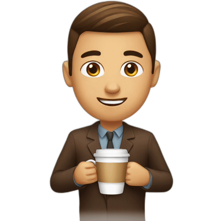 Coffee time emoji