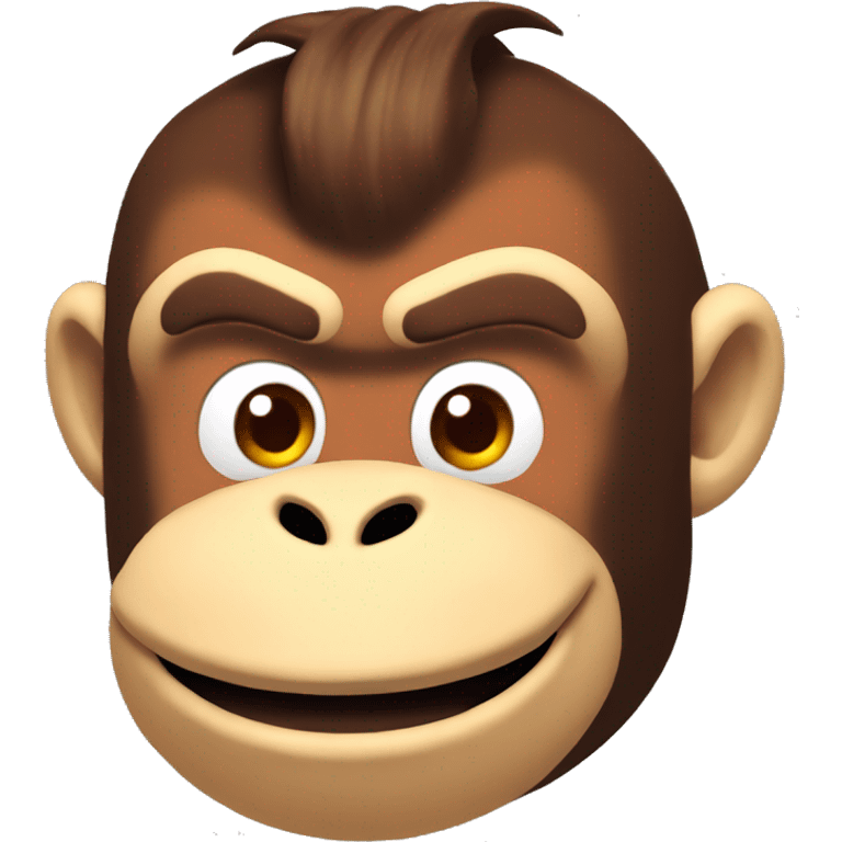 Donkey Kong head  emoji