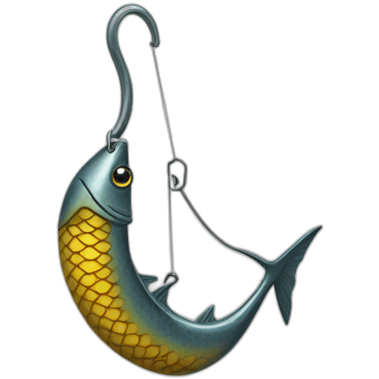 fishing hook emoji