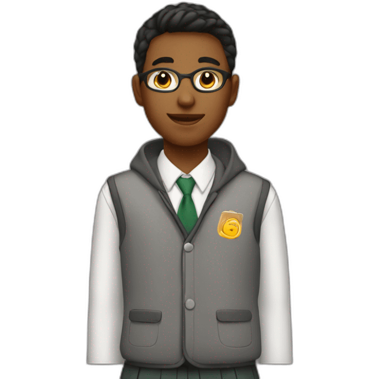 boarding school student emoji