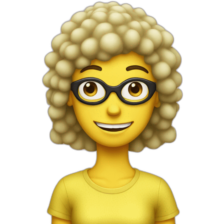 sponge bob as a girl emoji