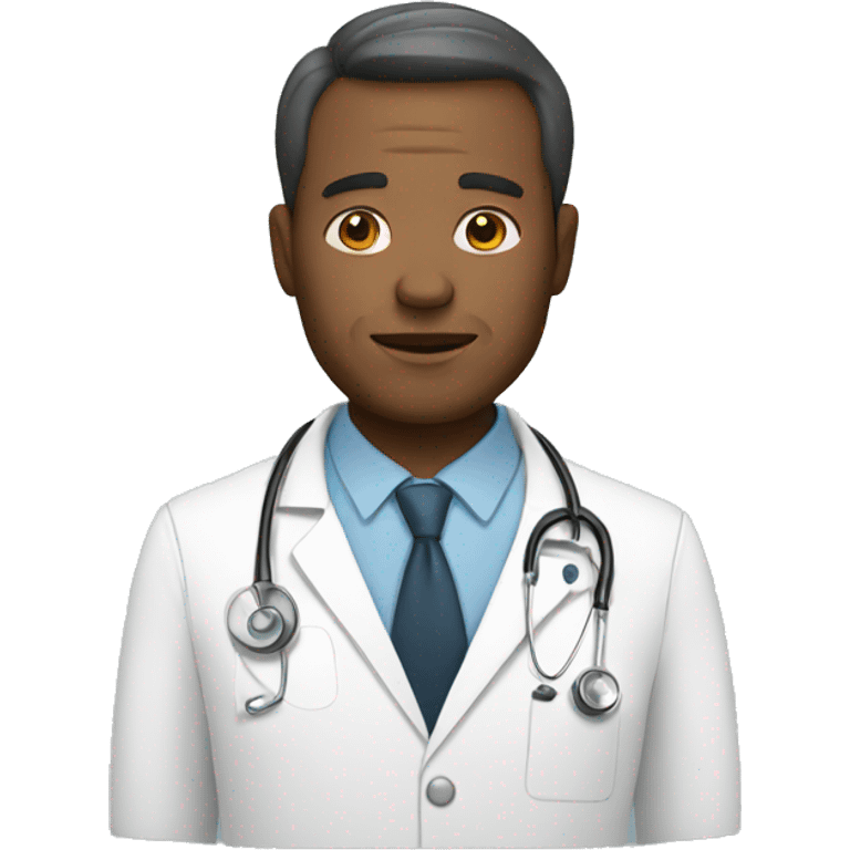 White Man Doctor emoji