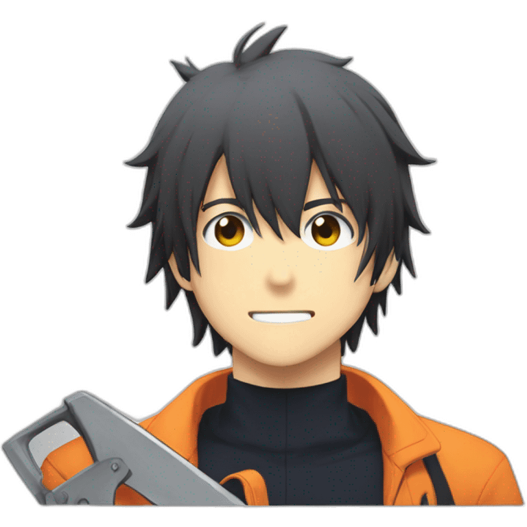 Chainsaw man denji anime emoji