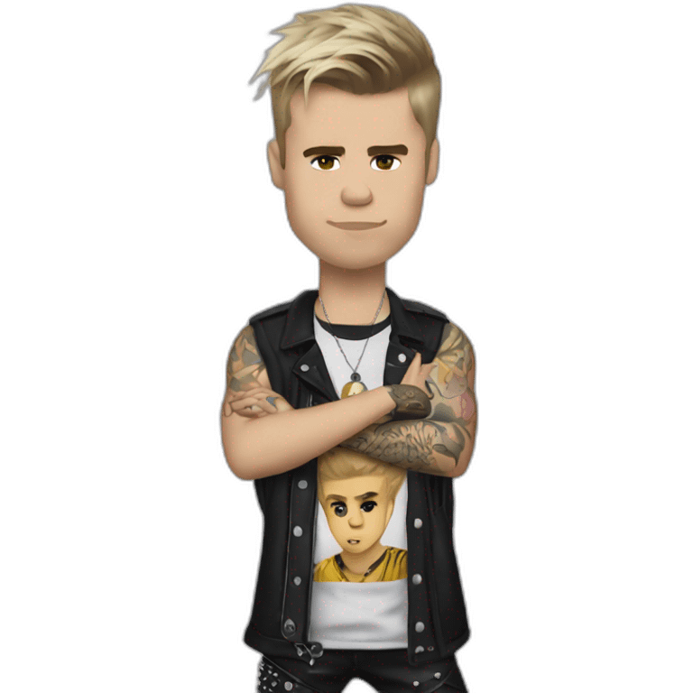 Hardcore Punk Justin Beiber emoji