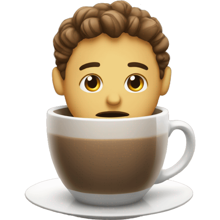 Me waiting for you in the coffee emoji