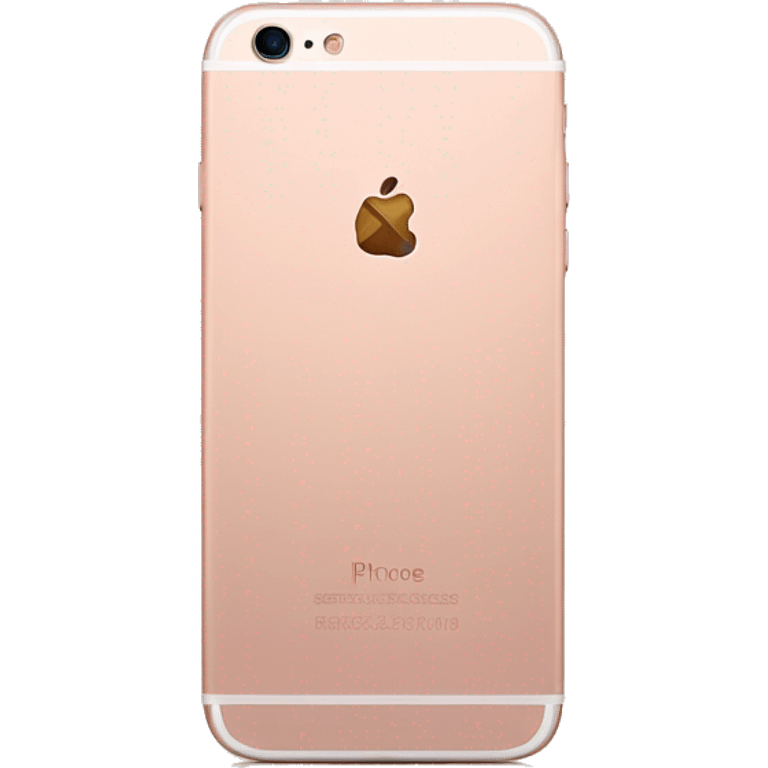 rose gold iphone peo emoji