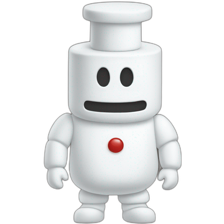 Marshmallow man emoji