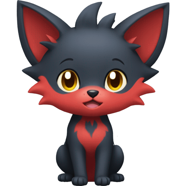 Litten-Zorua full body emoji