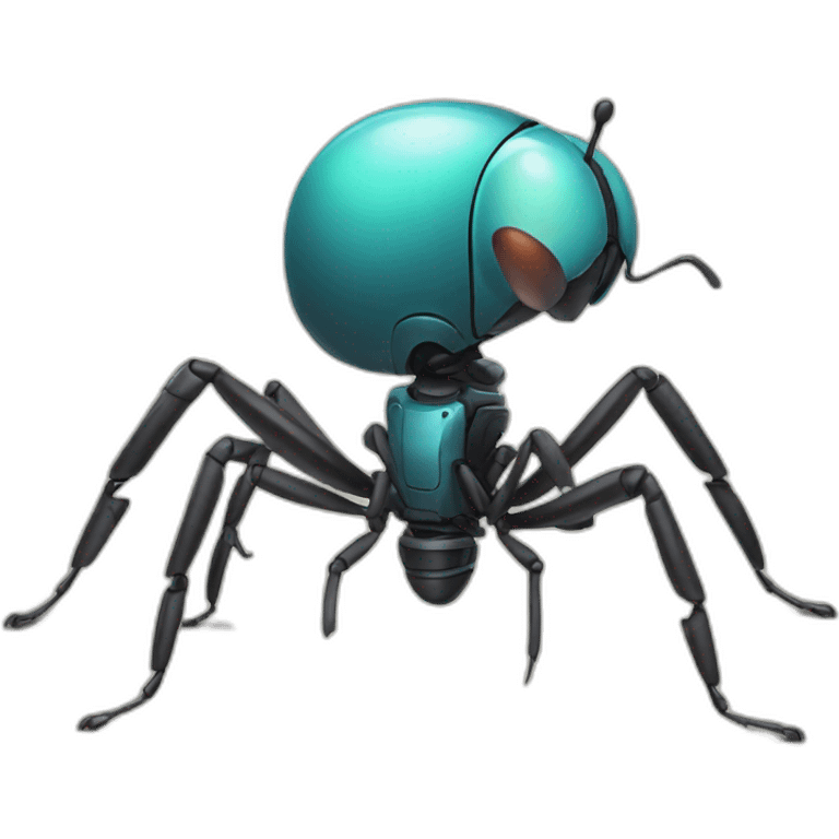 ant with robot legs emoji