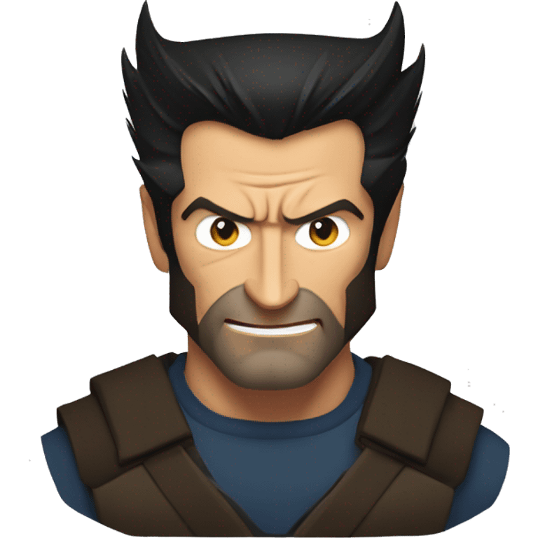 Hugh jackman as wolverine emoji