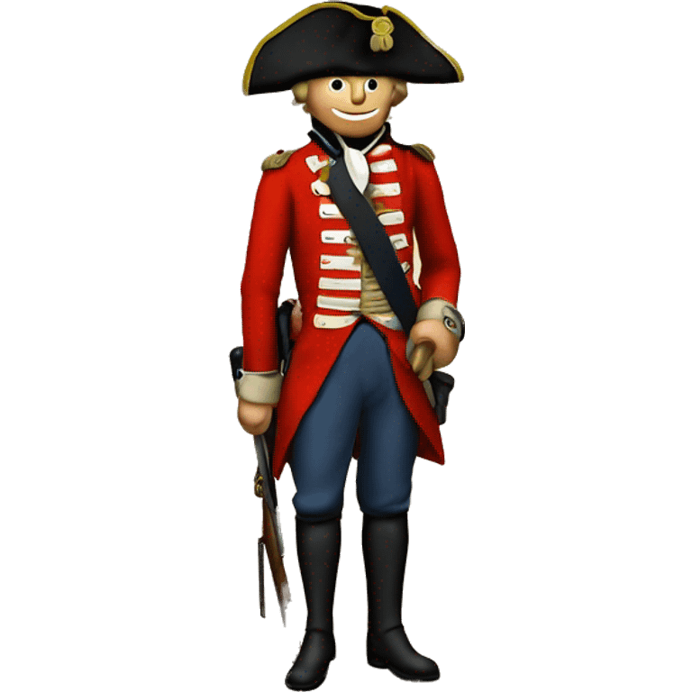 british redcoat solider 1700s revolutionary war emoji